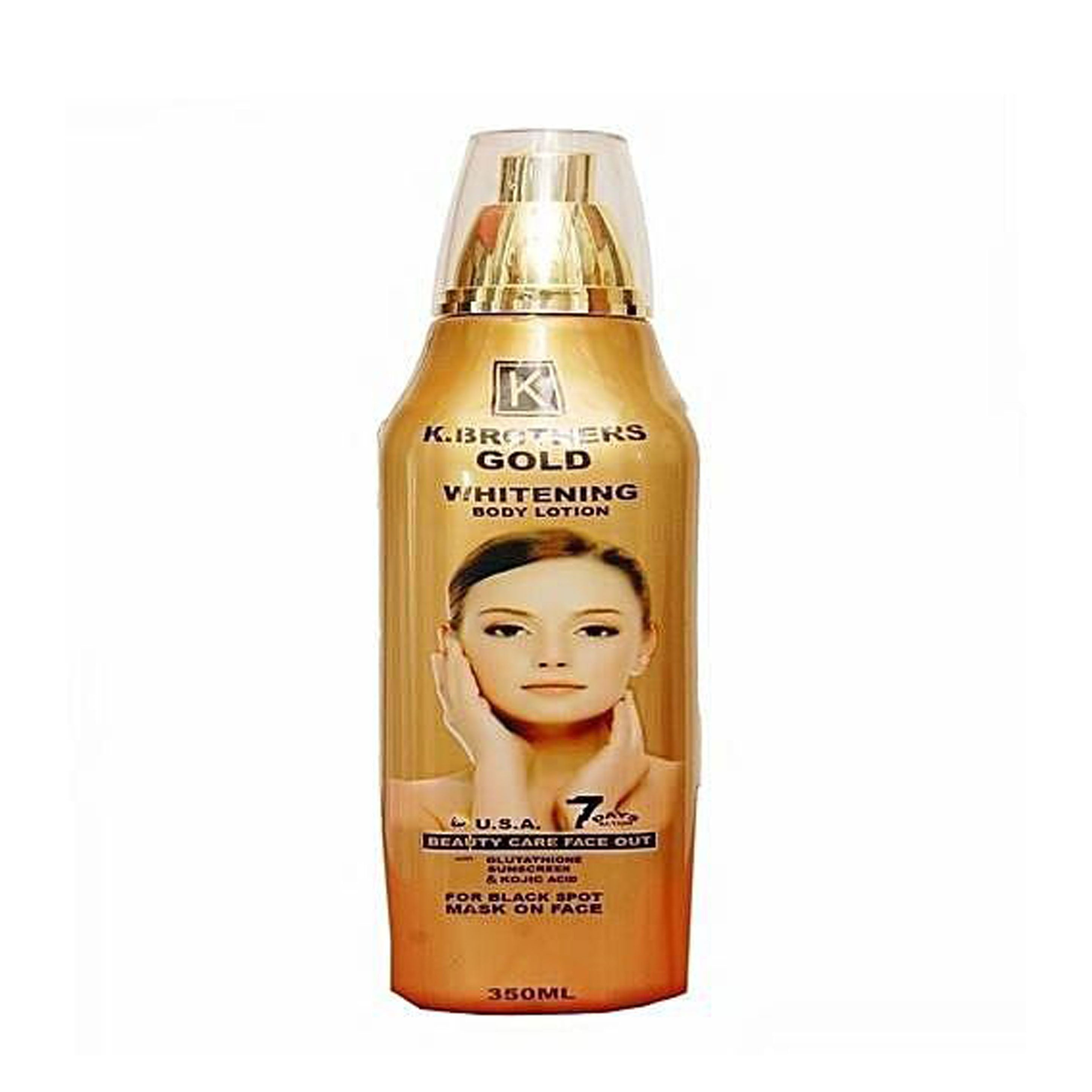 K Brothers Gold Whitening Body Lotion  sbbeautyplug