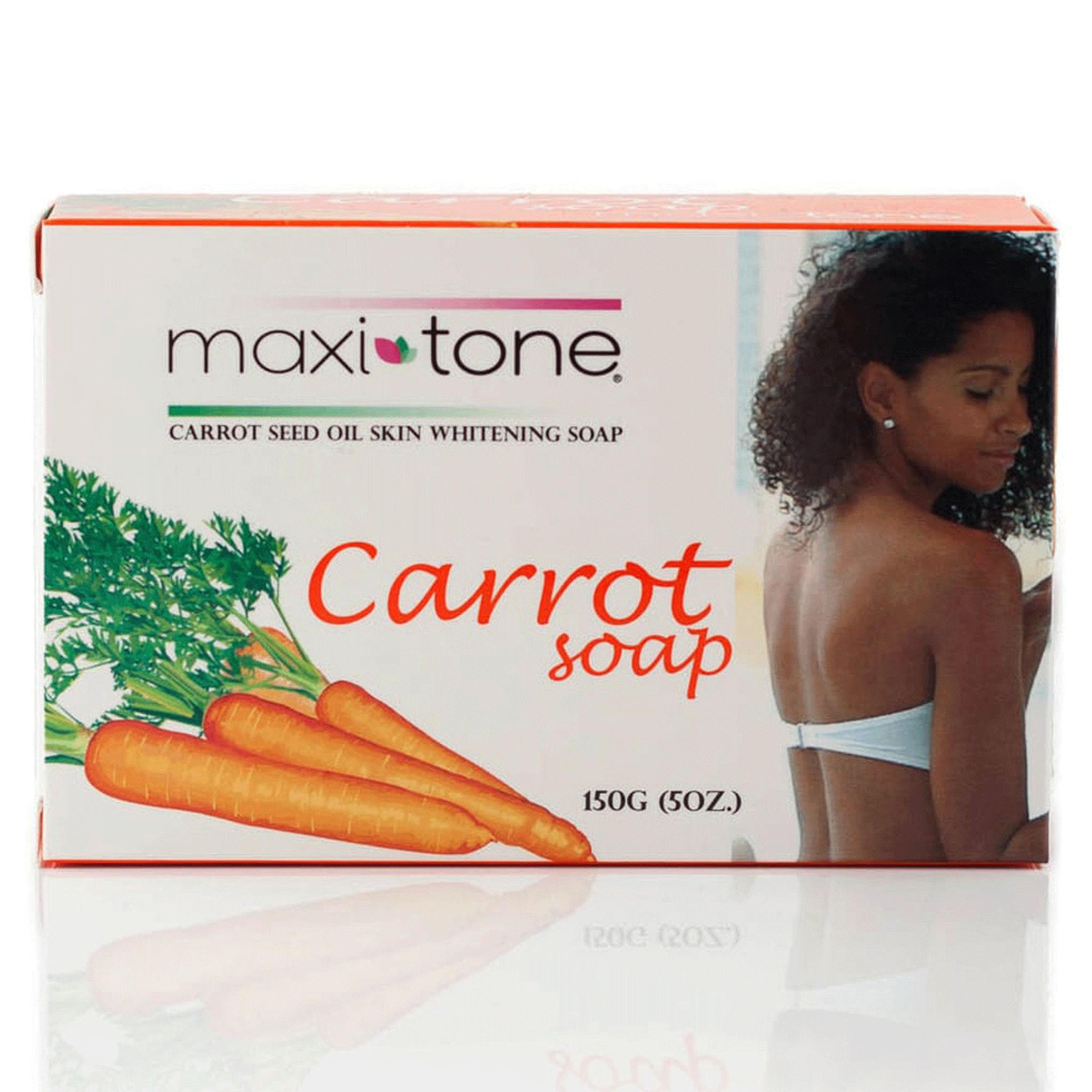 Clear Essence Maxi Tone Carrot Seed Oil Skin Whitening Soap 5 oz