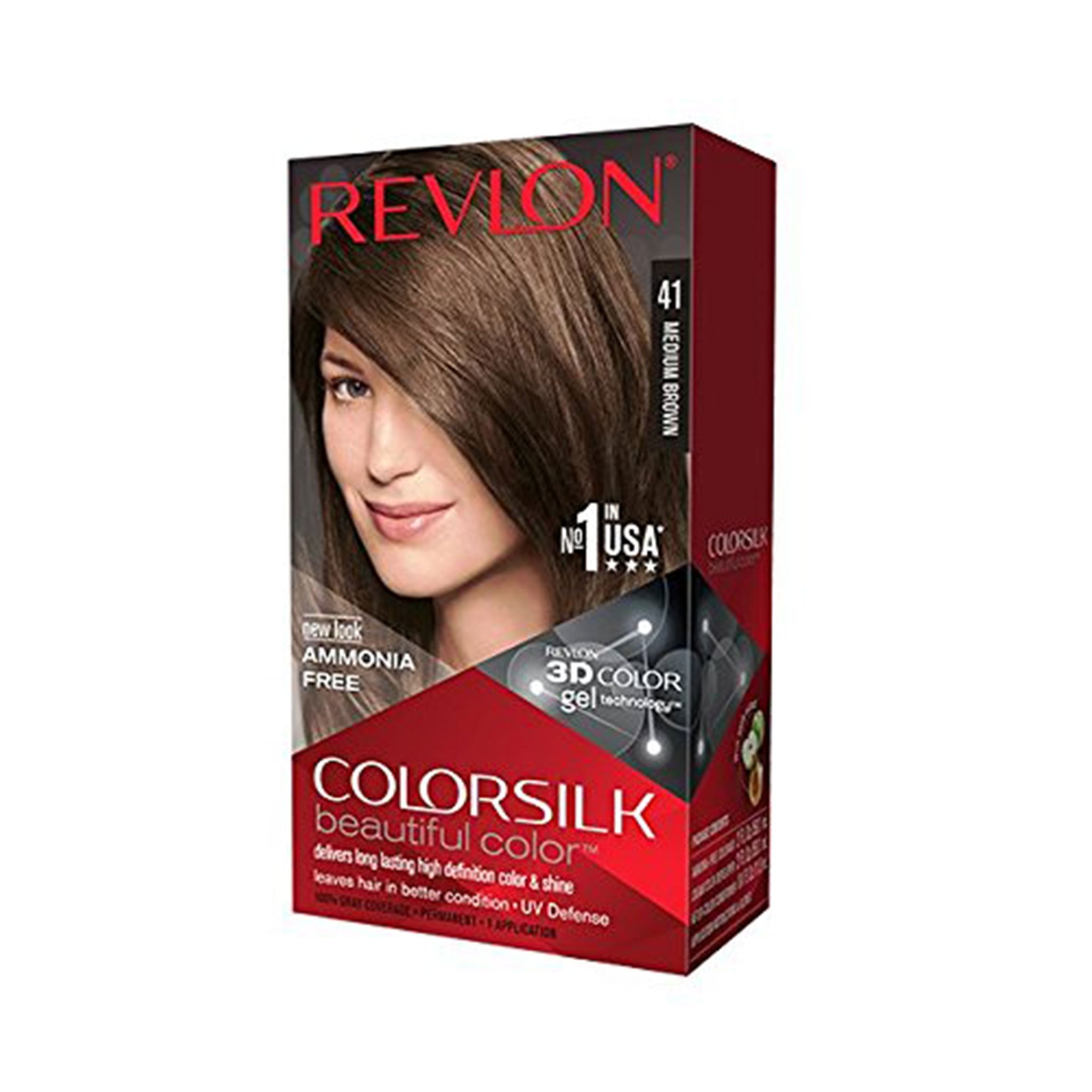 Revlon colorsilk beautiful deals color 41 medium brown