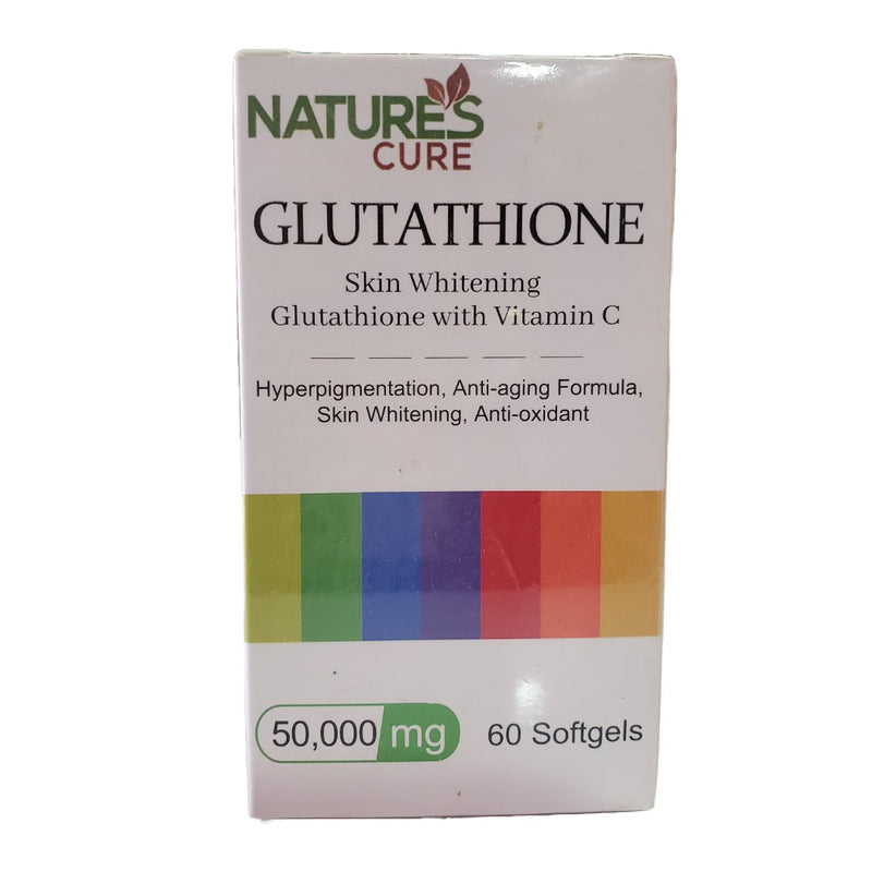 Nature's Cure Glutathione Skin Whitening Supplement