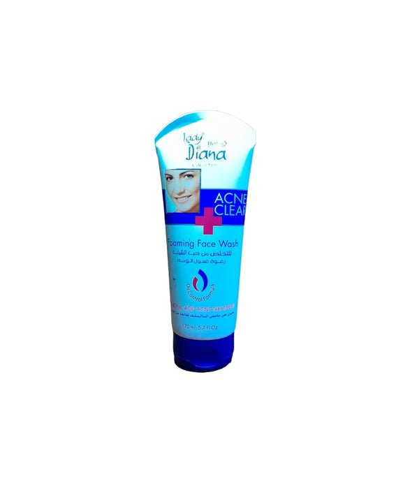 Lady Diana Acne Clear Foaming Face Wash