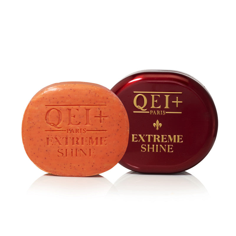 QEI+ Extreme Shine Lightening and Exforliating Soap Carrot