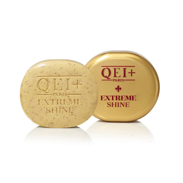 QEI+ Extreme Shine Brightening And Exforliating Soap Gold