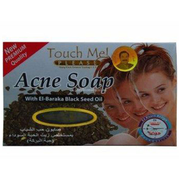 Touch Me Please Acne Soap with El-Baraka Black Seed Oil - 135g
