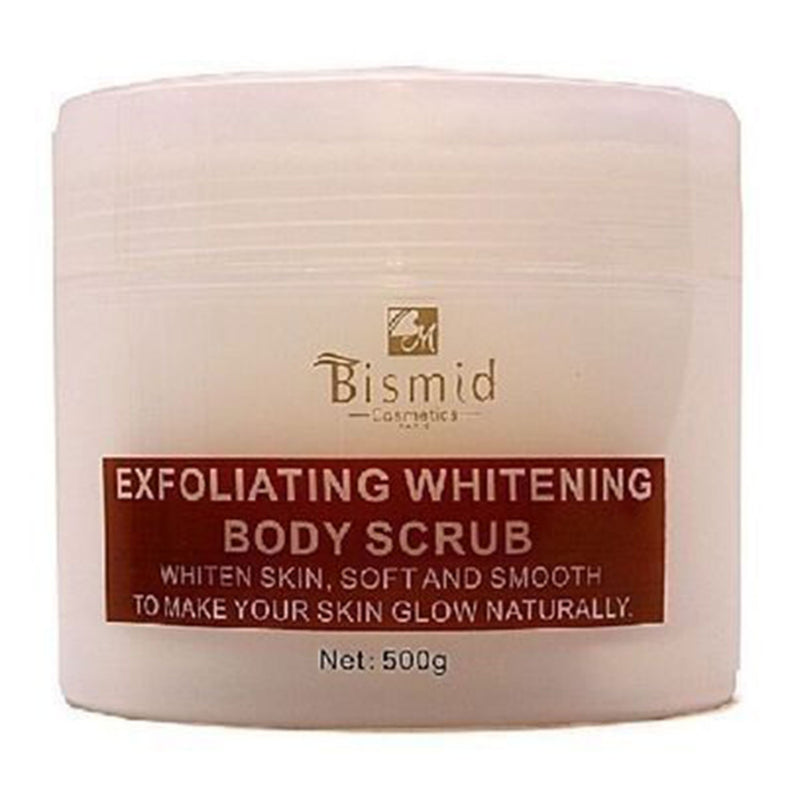 Bismid Milk Exfoliating Whitening Body Scrub - 500g