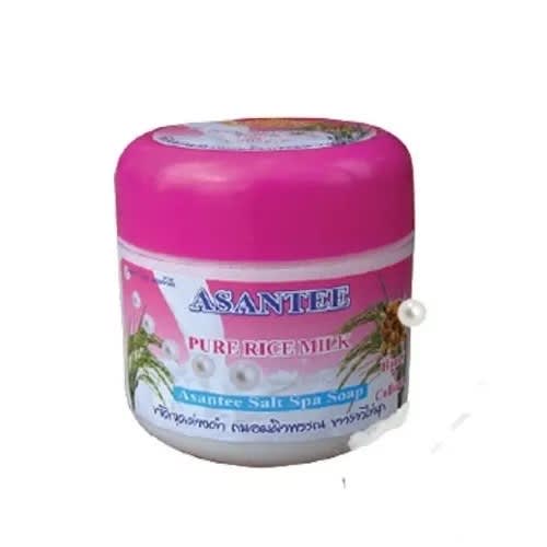 Asantee Pure Rice Milk Spa Salt Scrub