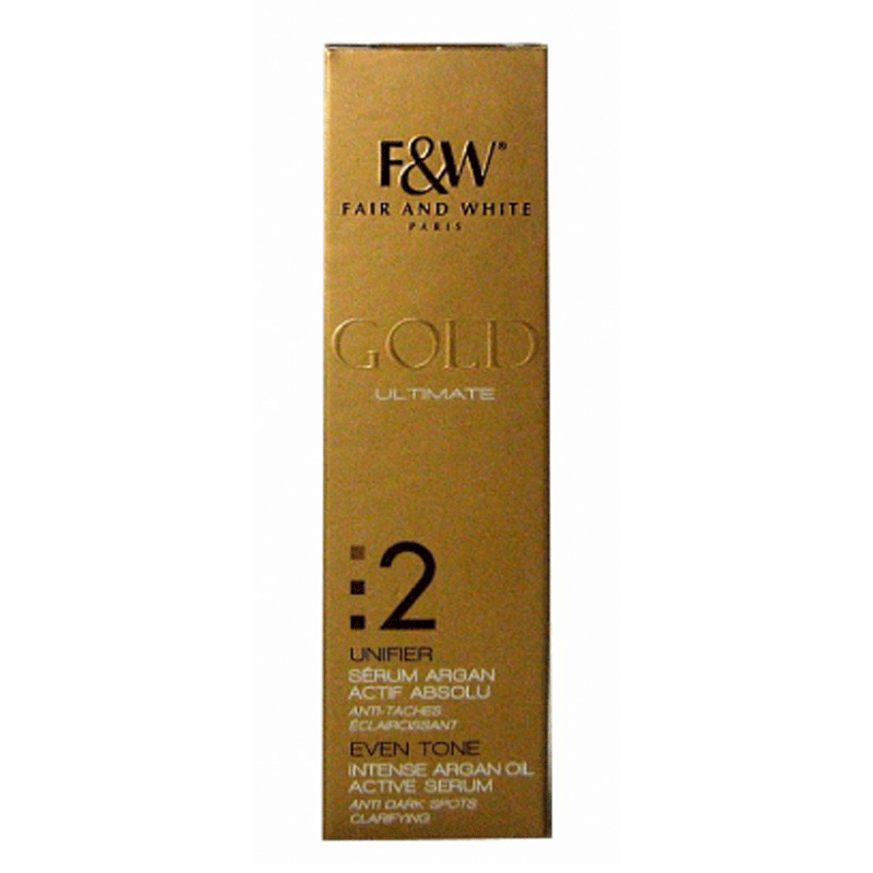 Fair and White 2: Gold Intense Argan Oil Active Serum 30 ml/1fl.oz