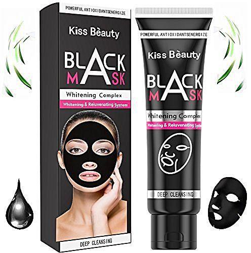 Kiss Beauty Black Mask Deep Cleansing Whitening Complex with Whitening and Rejuvenating System