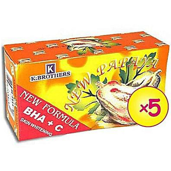 K Brothers New Formula Papaya Soap With BHA + VIT C