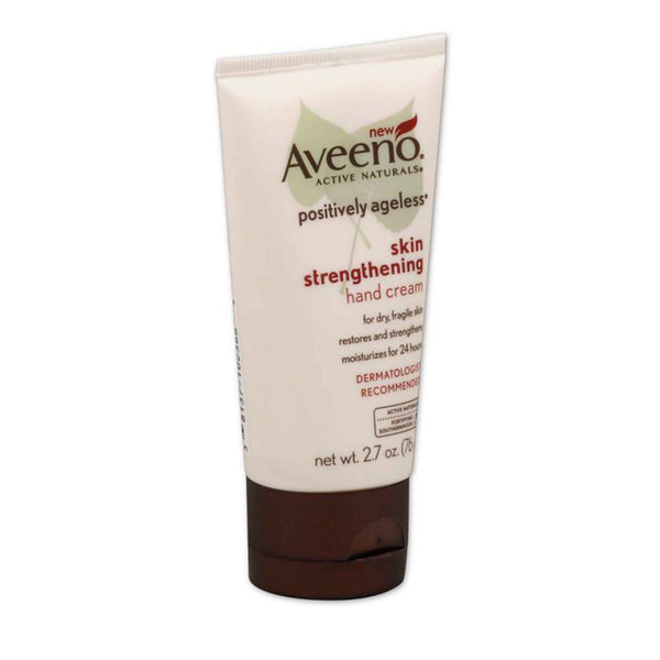 Aveeno Positively Ageless Skin Strengthening Hand Cream. 2.7 oz.