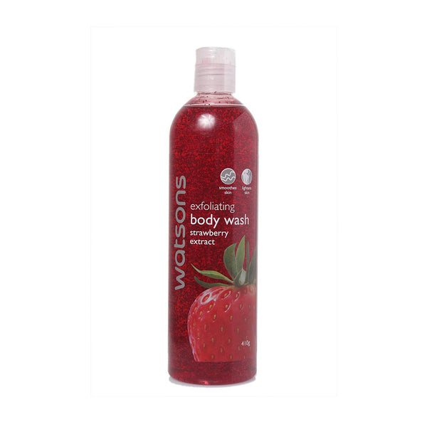 Watsons Exfoliating Body Wash Strawberry Extract (410gm)