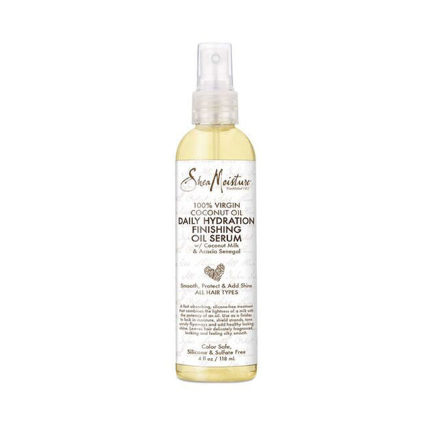 Shea Moisture 100% Virgin Coconut Oil Daily Hydration Finishing Oil Serum