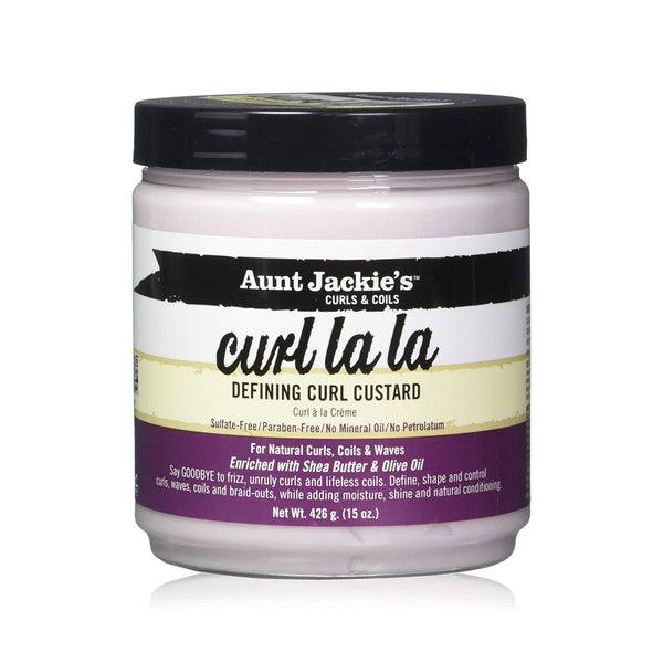 Aunt Jackie's Curl La La Defining Curl Custard 15oz