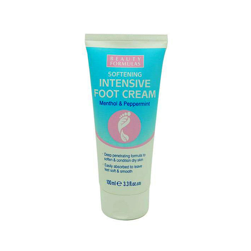 Beauty Formulas Softening Intensive Foot Cream 100ml