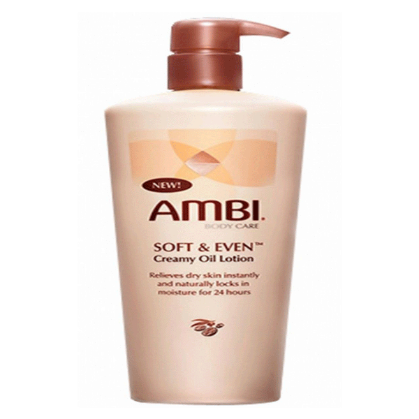 Ambi Soft And Even Creamy Oil Lotion-12oz