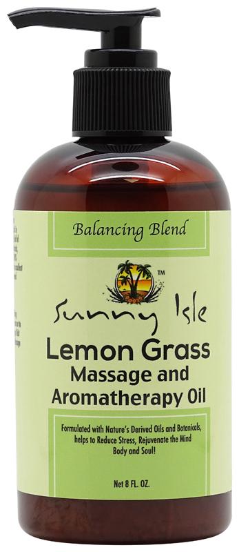 Sunny Isle Lemon Grass Massage and Aromatherapy Oil 236mlSunny Isle Lemon Grass Massage and Aromatherapy Oil 236ml