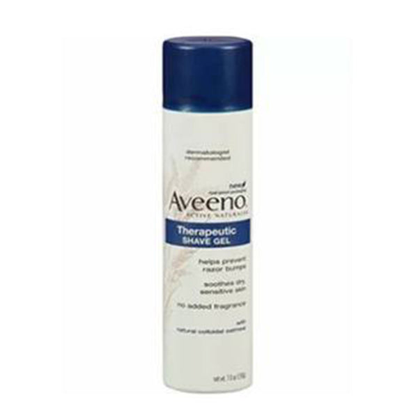 Aveeno Therapeutic Shave Gel To Reduce The Incidence Of Razor Bumps - 7 Oz