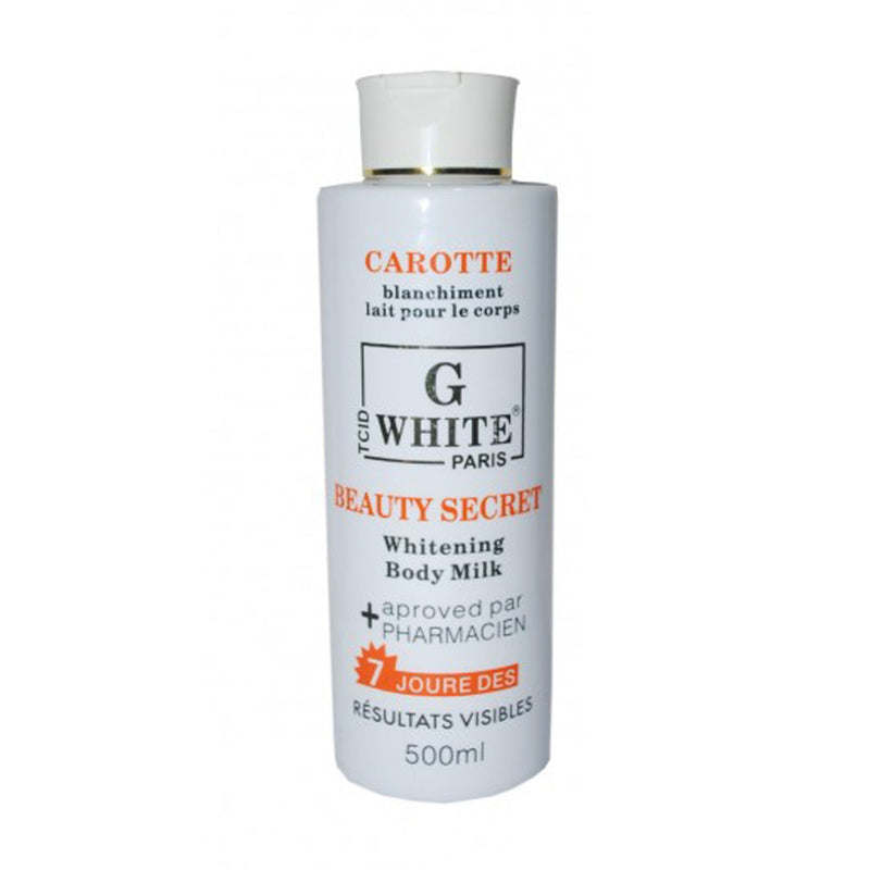 G White Body Milk Lotion 500ml