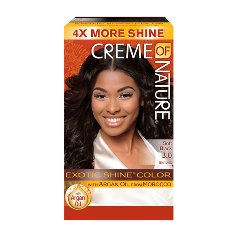 EXOTIC SHINE™ COLOR WITH ARGAN OIL FROM MOROCCO- 3.0 Soft Black