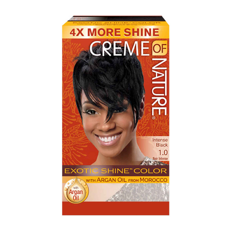 Crème Of Nature Exotic Exotic Shine Color Intense Black 1.0