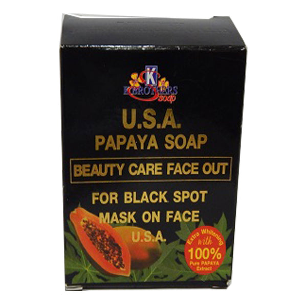 K Brothers USA Beauty Care Face Soap - Papaya