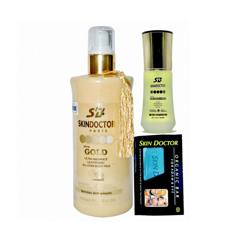 Skin Doctor Gold 3-Pc Set