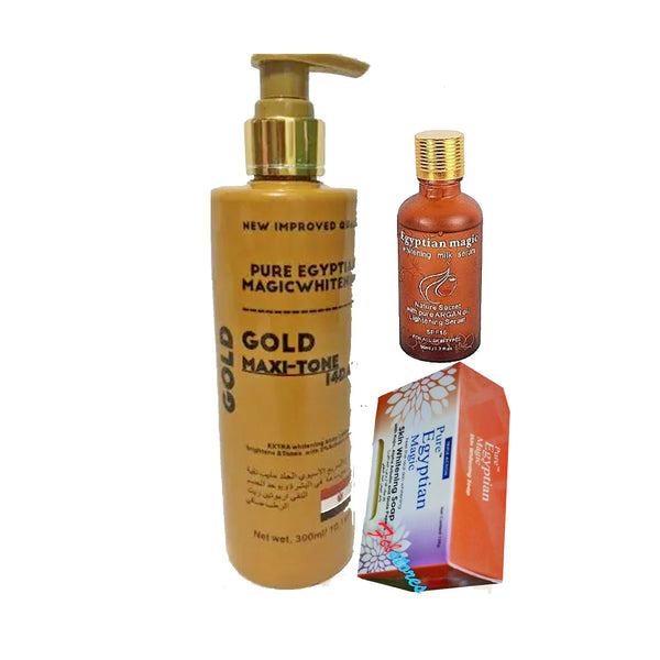 Pure Egyptian Gold Maxitone 3-pc Set