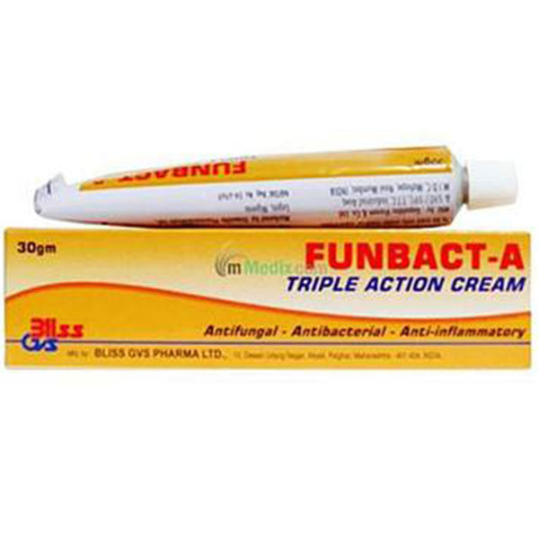 Funbact A Triple Action Cream 30g