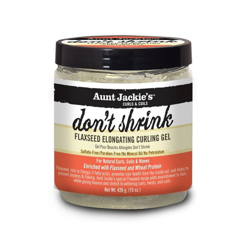 Aunt Jackie's Curls And Coils Don’t Shrink Flaxseed Elongating Curling Gel