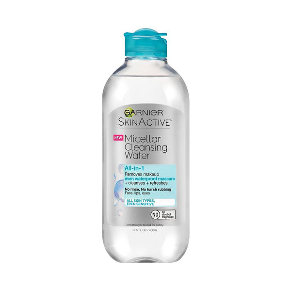 SkinActive Micellar Cleansing Water, For Waterproof Makeup – 400ml