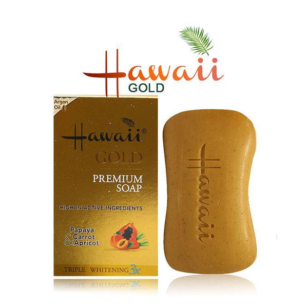 HAWAII Herbal Gold Soap (Papaya, Carrot, Apricot)