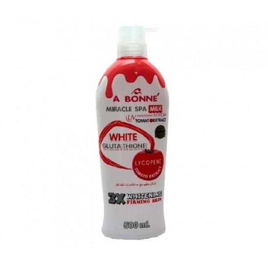 A BONNE MIRACLE SPA WHITE GLUTATHIONE 3X WHITENING FIRMING SKIN LOTION - 500ML