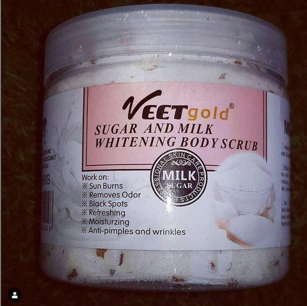 Veetgold Sugar and milk Whitening Scrub