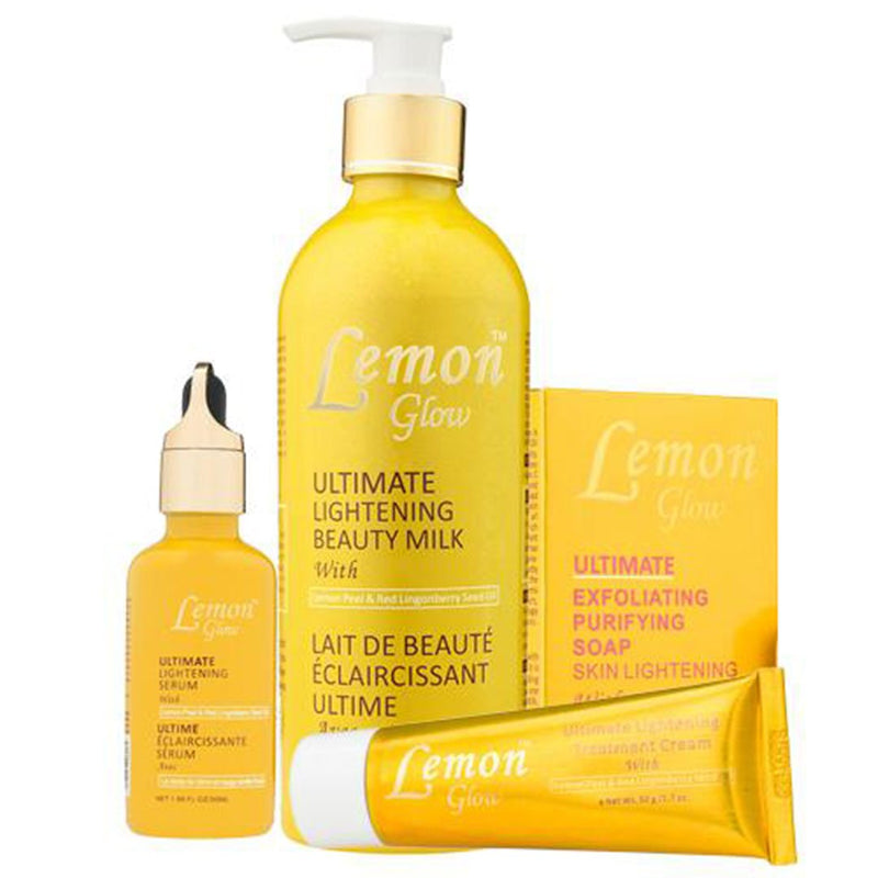 Lemon Glow 4-pc Set