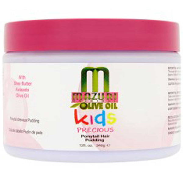 Mazuri Kids Olive Oil Precious Ponytail Hair Pudding