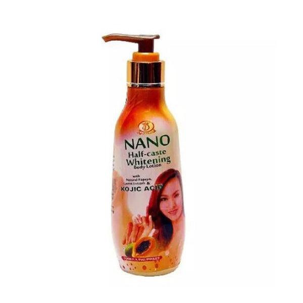 Nano Half-Caste Whitening Body Lotion with Kojic Acid