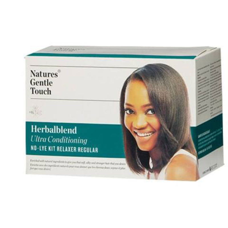 Natures Gentle Touch Herbalblend No-Lye Kit Relaxer - Regular