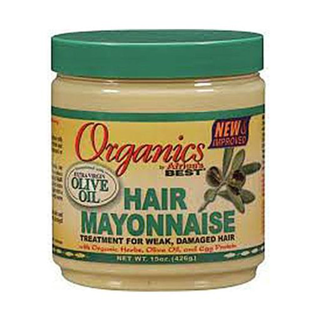 HAIR MAYONNAISE ON RELAXED HAIR, FOR WEAK DAMAGED HAIR