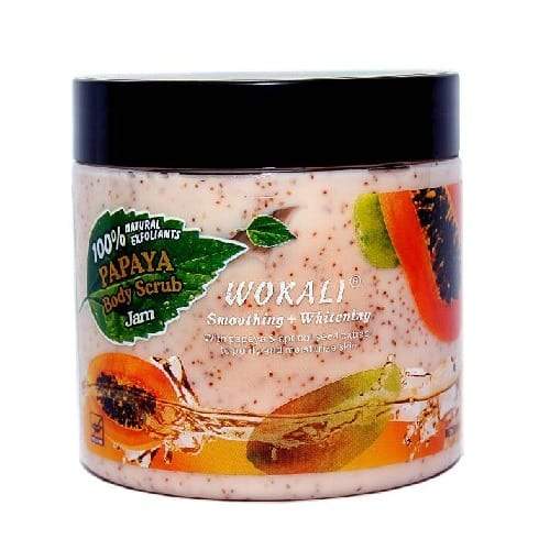 Wokali Papaya Body Scrub Jam - 500ml