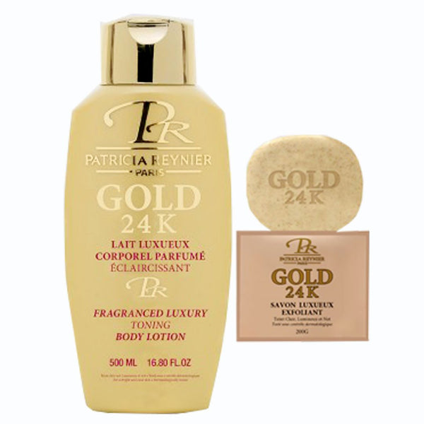 Patricia Reynier Gold 24K 2-pc Set