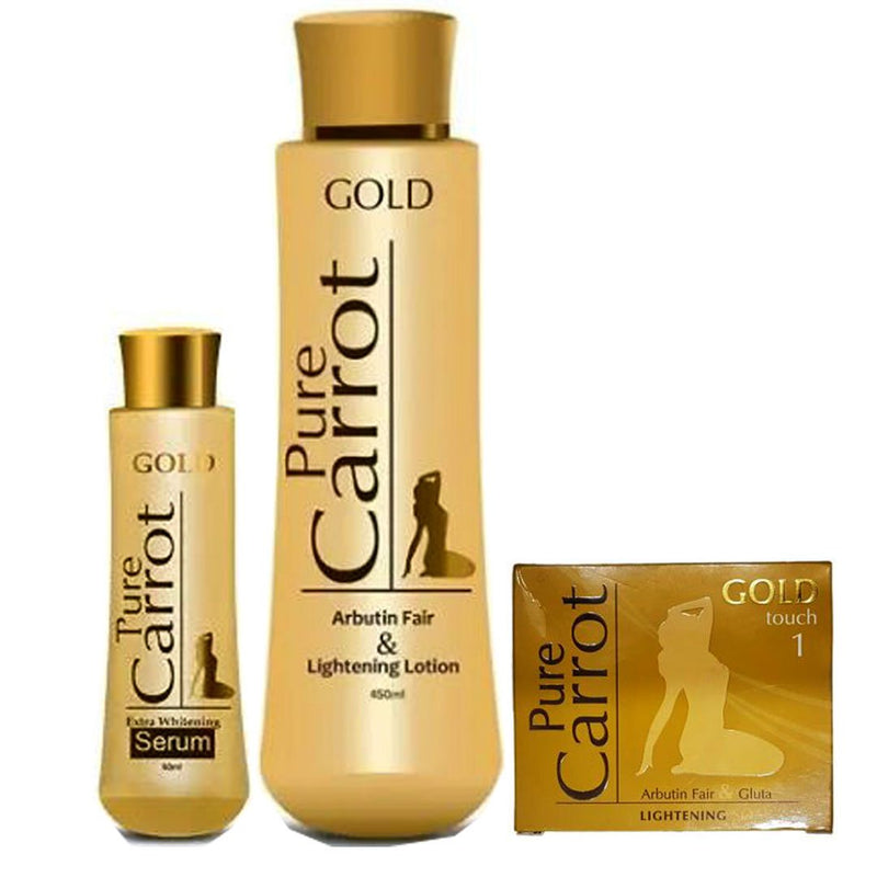 Pure Carrot Gold Lightening 3-pc Set