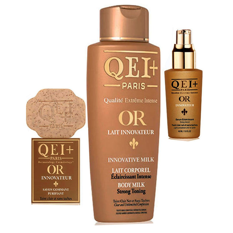 Qei Paris Gold OR Lightening 3-pc Set