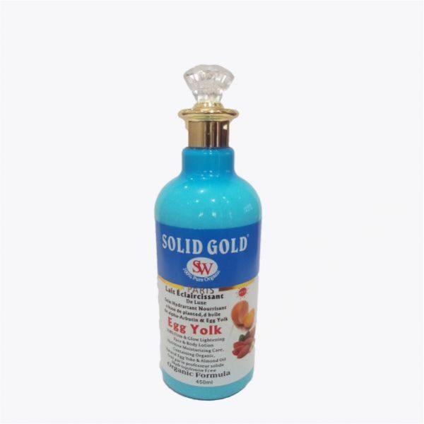 Solid Gold Body Lotion Egg Yolk 450ml