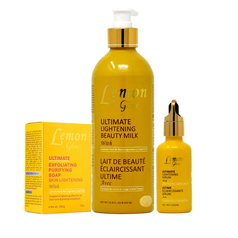 Lemon Glow 3-pc Set