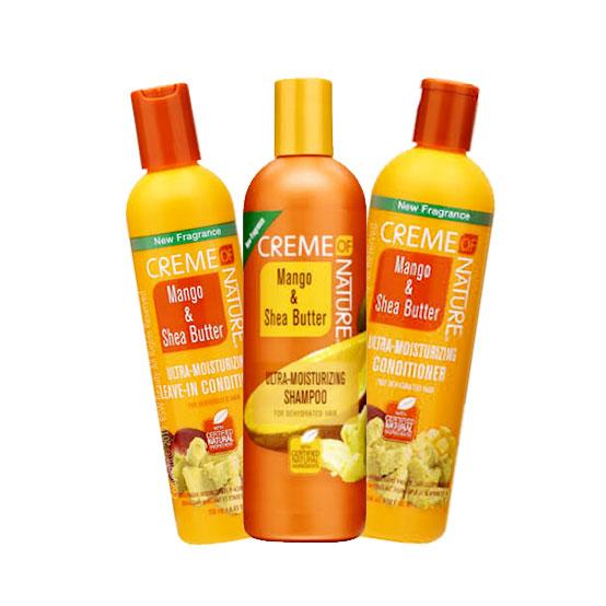 Crème of nature Mango &Shea Butter 3-pc Set