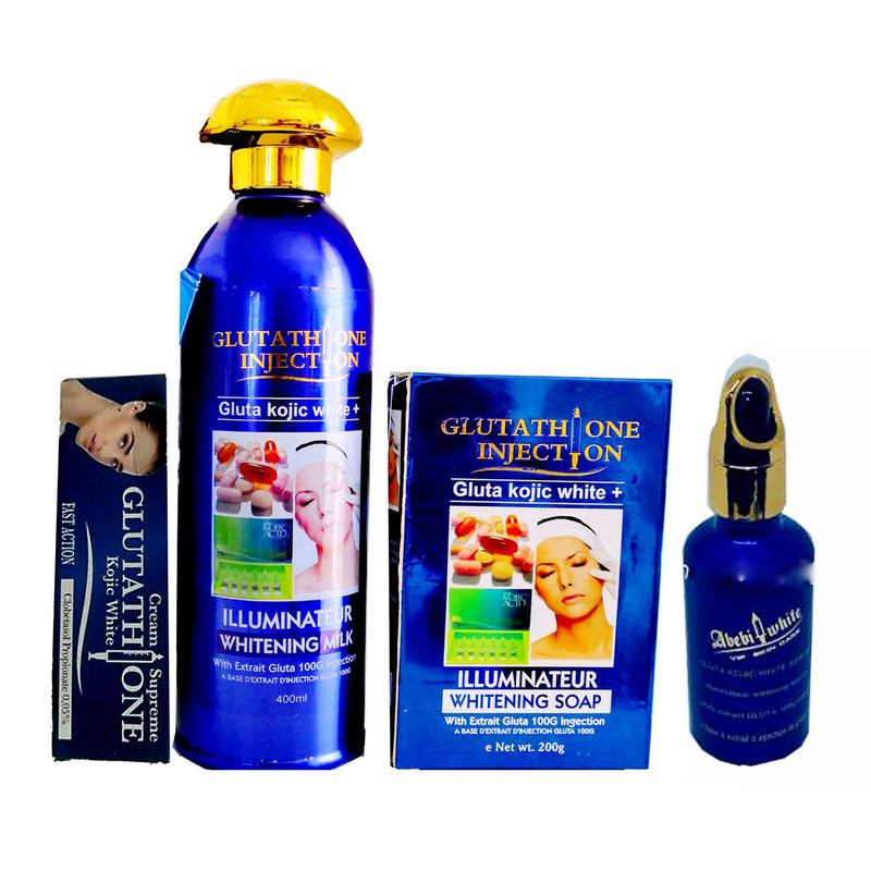 Glutathione Injection Illuminateur 4-pc Set