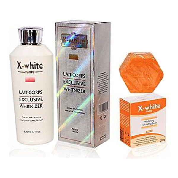 X White Exclusive Whitenizer Body Lotion 2-pc Set