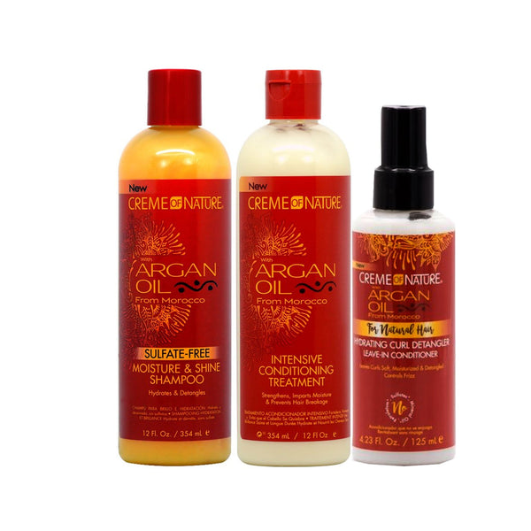 Creme Of Nature Argan Oil 3-pc Set