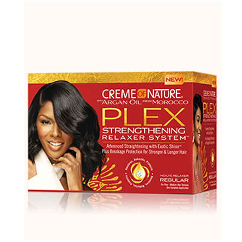 Creme Of Nature Argan oil Plex Strengthening Relaxer System