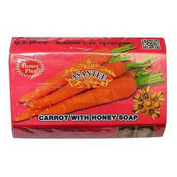 Asantee Carrot With Honey Soap 125g